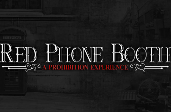 Red Phone Booth Prohibition Logo